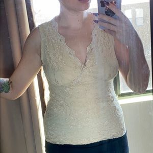 Lace tank